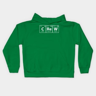 Crew (C-Re-W) Periodic Elements Spelling Kids Hoodie